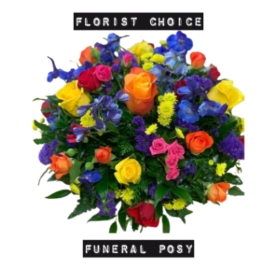 Florist Choice Funeral Posy